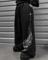 Raven Straight Fit Baggy Pant