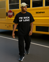 Anti-love oversized T-shirt