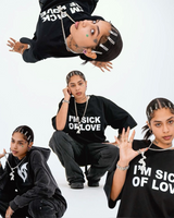 Anti-love oversized T-shirt