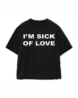 Anti-love oversized T-shirt