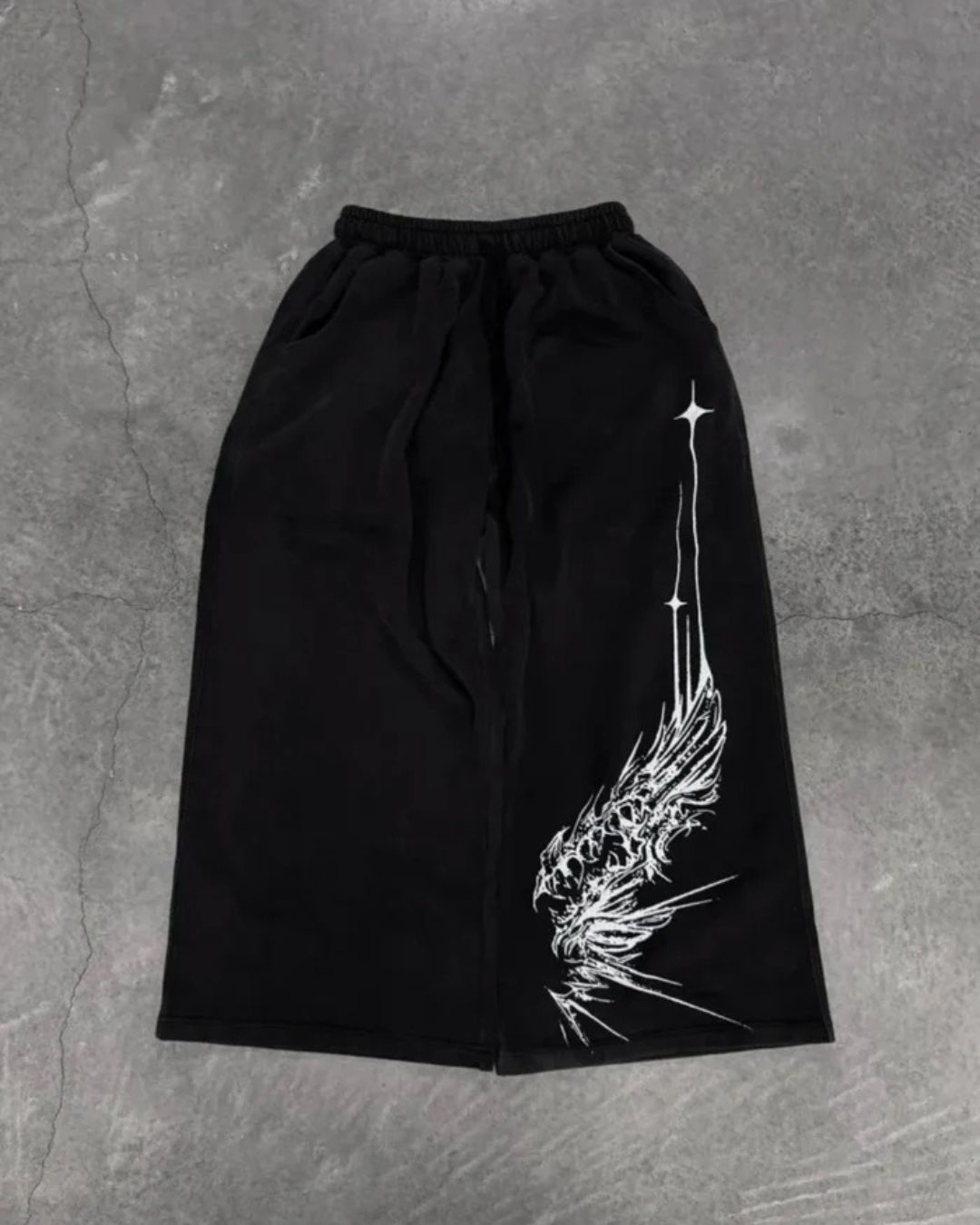 Raven Straight Fit Baggy Pant