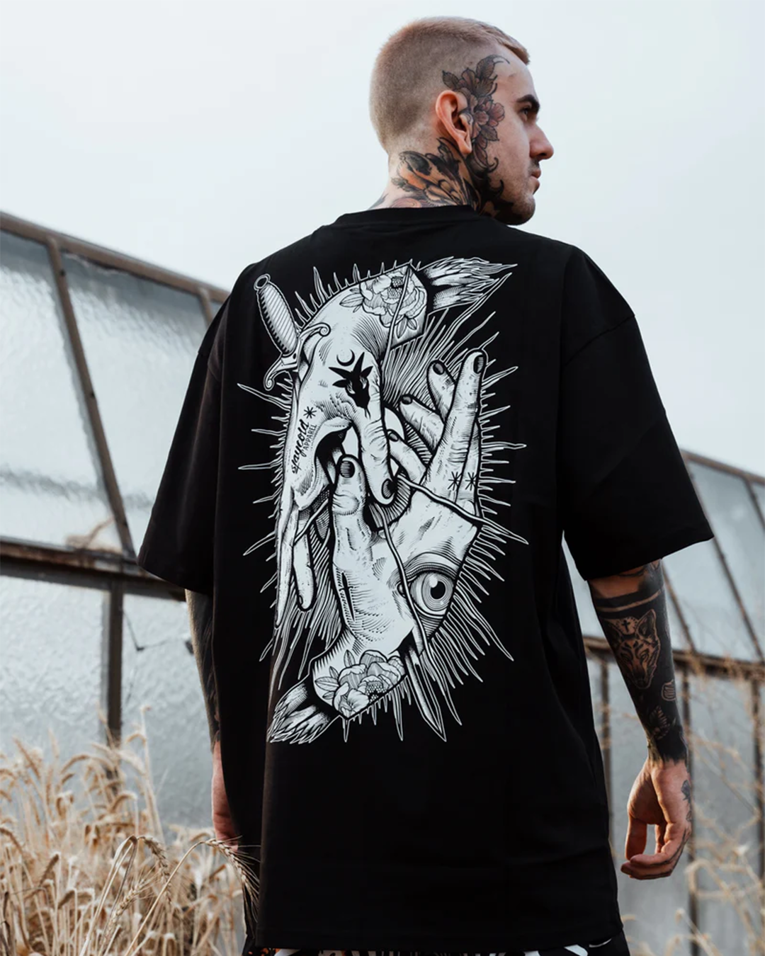 Kill the Blackeye – Oversized Graphic T-Shirt