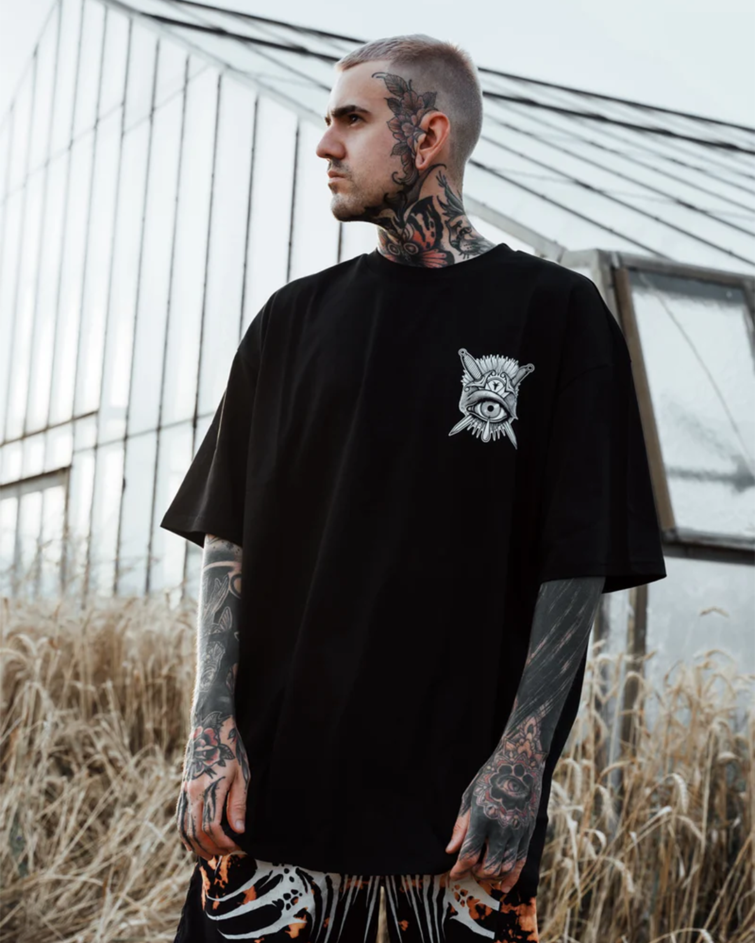 Kill the Blackeye – Oversized Graphic T-Shirt