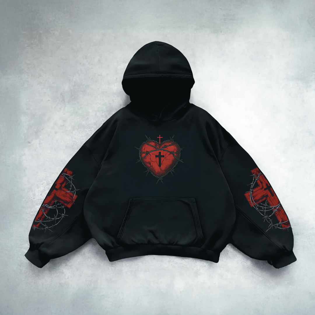 Crimson Covenant Hoodie - Senpaii