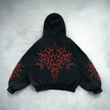 Demon Scar Red Hoodie
