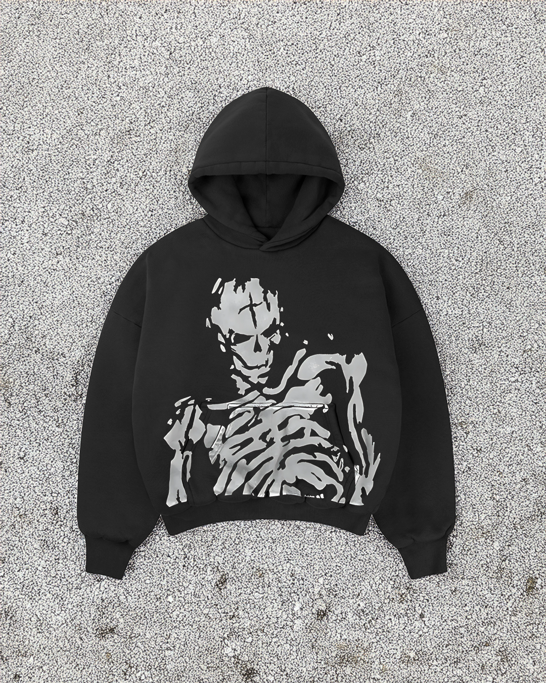 Soul Fade Oversized Hoodie - Senpaii