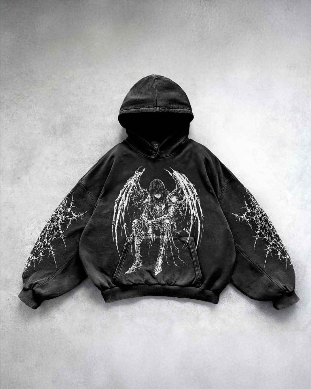 Lucifer Agony - Oversized Street Hoodie