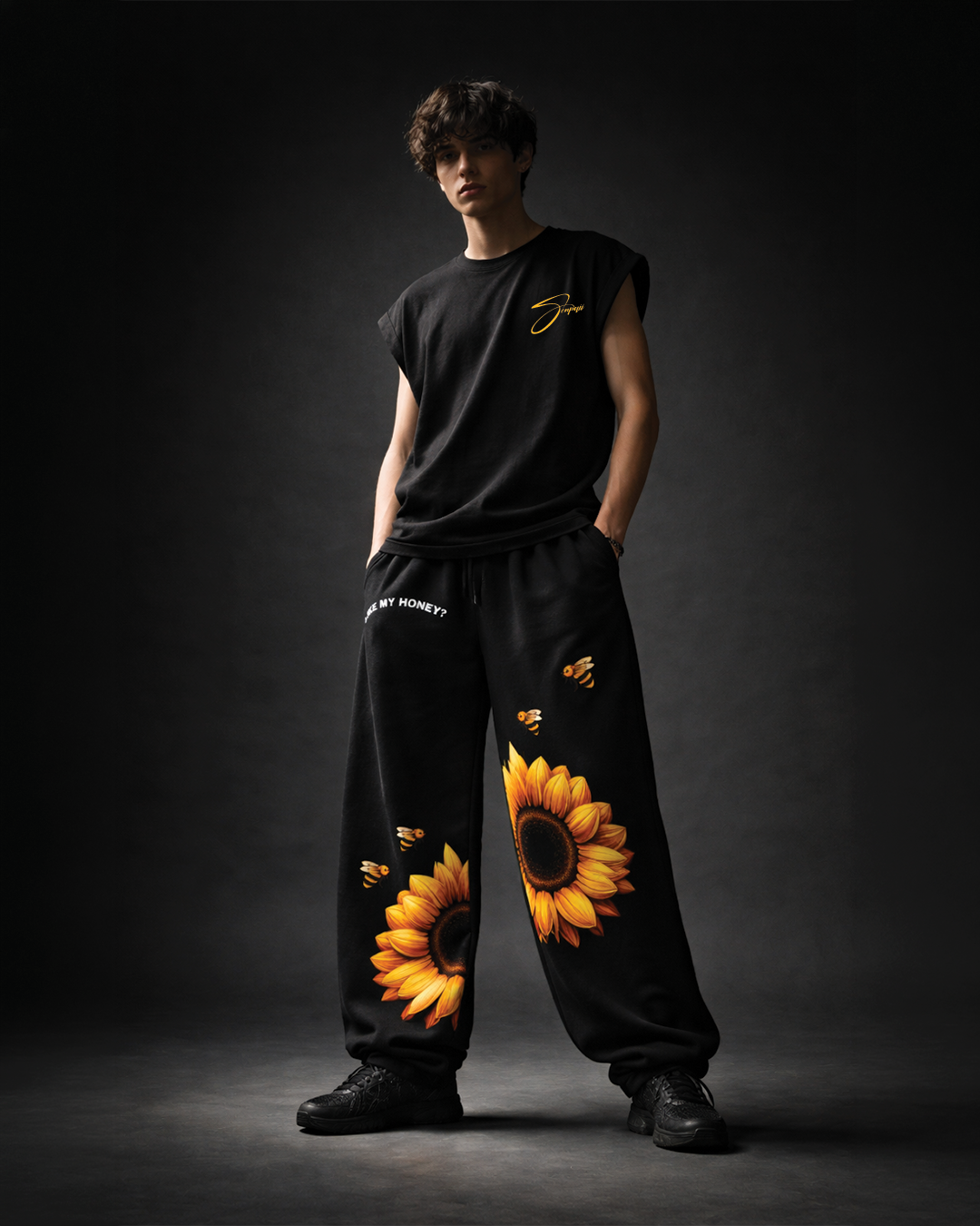 Midnight Bloom Pants