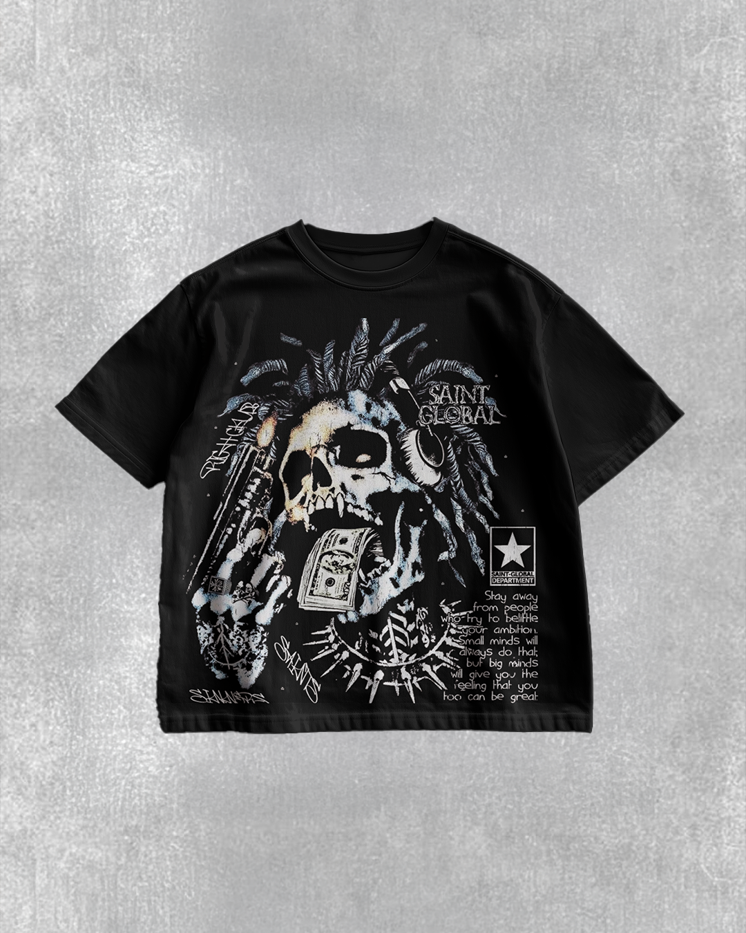 Night Cipher Oversized T-shirt
