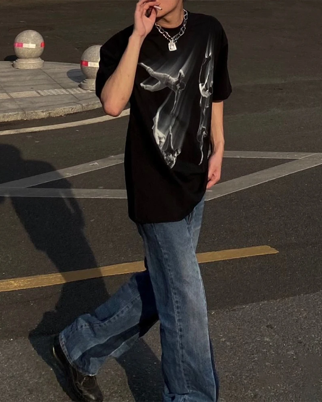 Gravity Ghost Oversized T-shirt