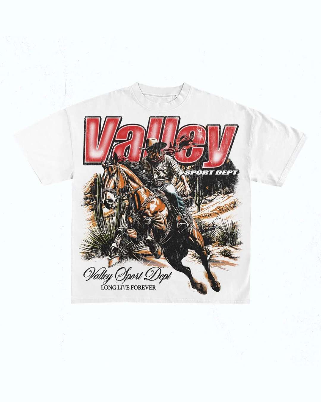 Valley Outlaw Rider Tee - Senpaii