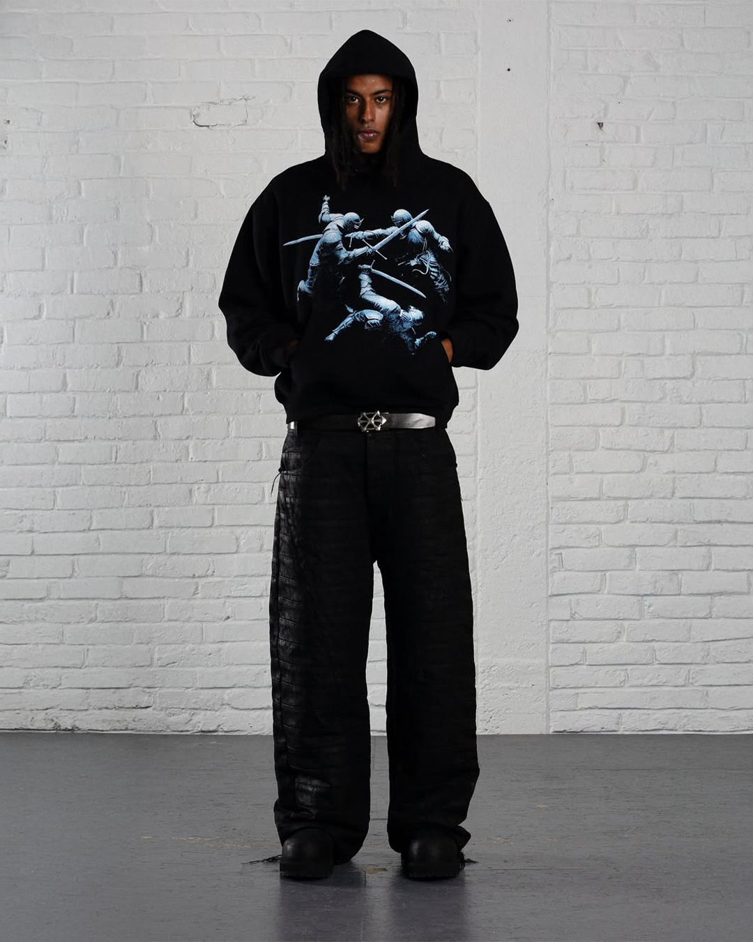 Warrior Within oversized hoodie