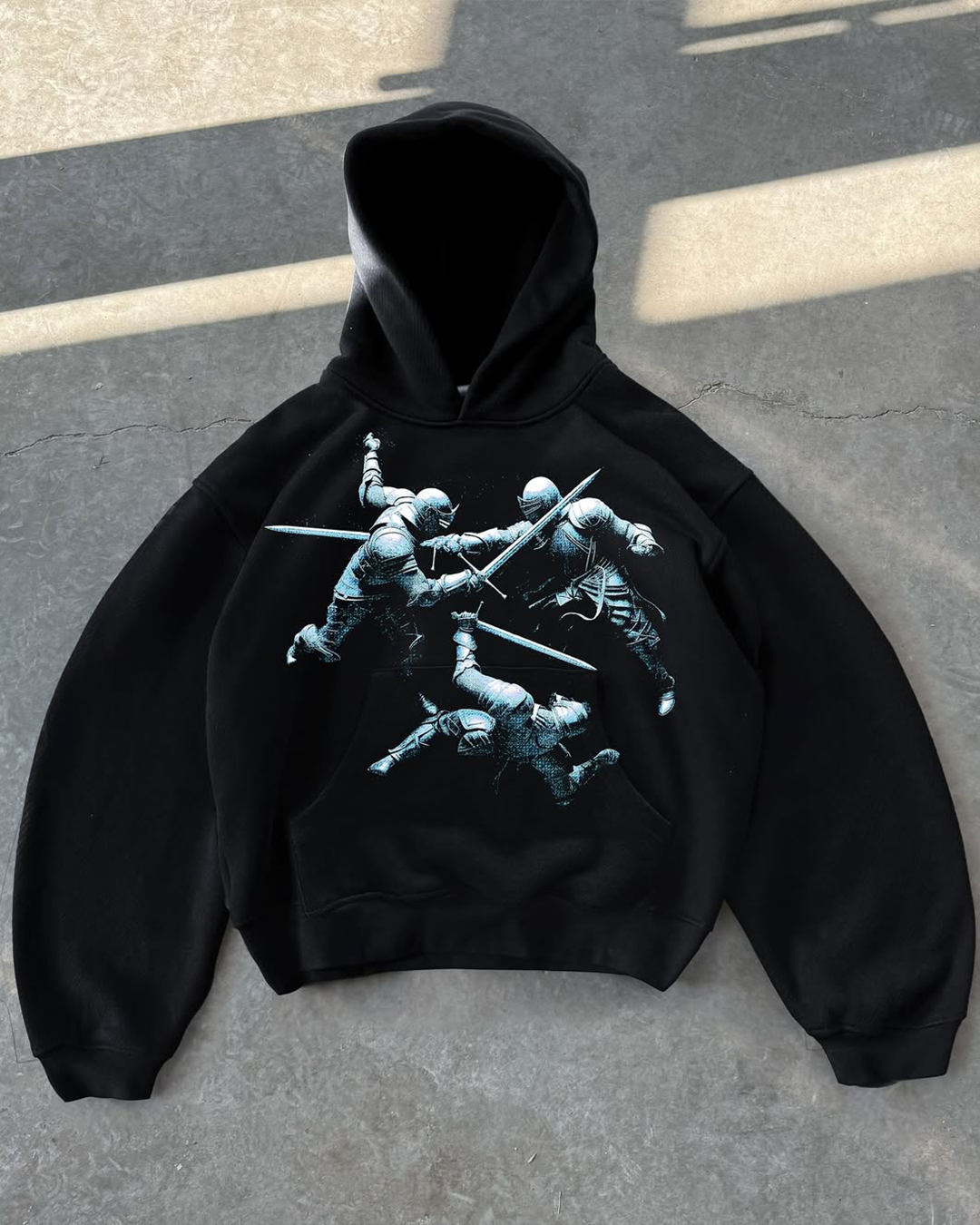 Warrior Within oversized hoodie